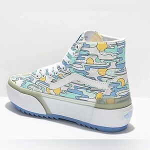 Vans Women's Sk8 Hi Stacked Multicolor High-Top Sneakers